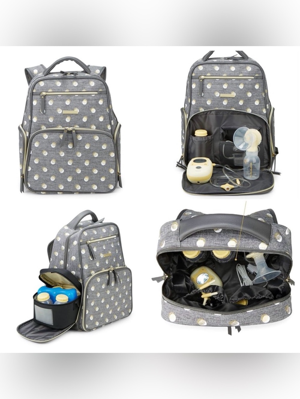 Bananafish Penelope pumping/diaper bag NWOT